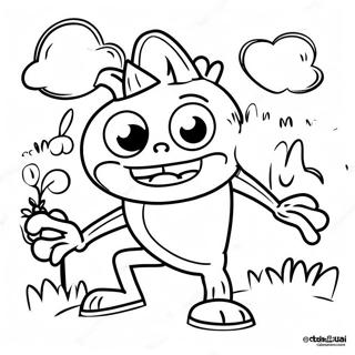 Plants Vs Zombies 2 Coloring Page 64900-53647