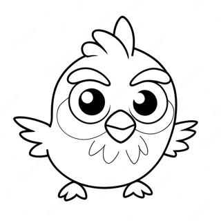 Angry Birds Stella Coloring Page 64910-53654