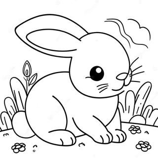 Rabbit Coloring Page 64960-53694