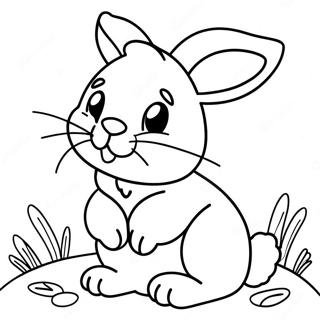 Rabbit Coloring Page 64960-53695