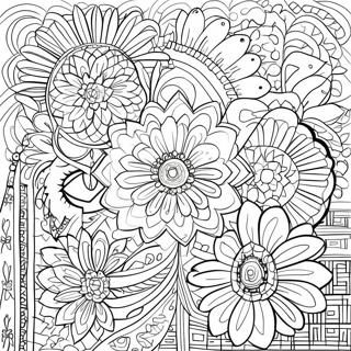 Ojibwe Traditional Patterns Coloring Page 64980-53711