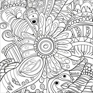 Ojibwe Traditional Patterns Coloring Page 64980-53712