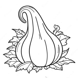 Gourd Coloring Pages