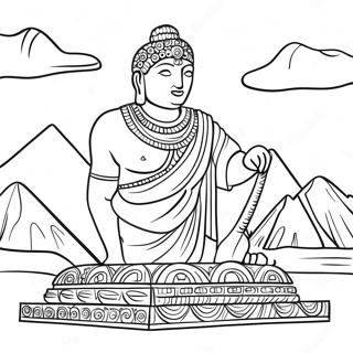 Ancient Civilizations Coloring Page 65010-53726