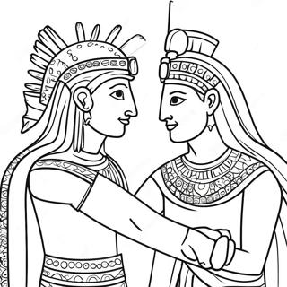 Ancient Civilizations Coloring Page 65010-53728