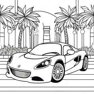 Luxury Lotus Car Coloring Page 65041-53761