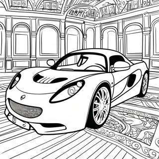 Luxury Lotus Car Coloring Page 65041-53763