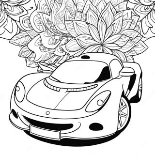 Luxury Lotus Car Coloring Page 65041-53764