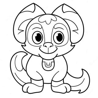 Utah Utes Mascot Coloring Page 65061-53782