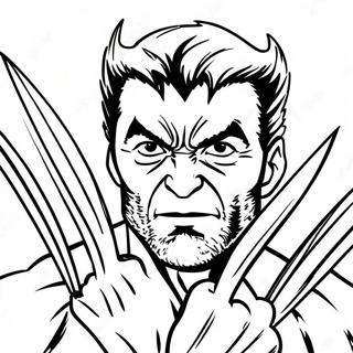 Wolverine Kid Coloring Page 65090-53796