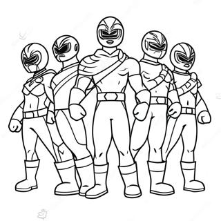 Spirit Rangers Coloring Page 65100-53806