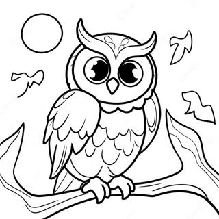 Halloween Animal Coloring Pages