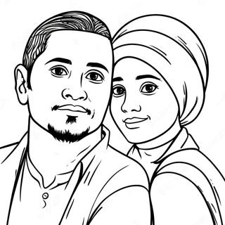 Omar And Hana Coloring Page 65130-53832