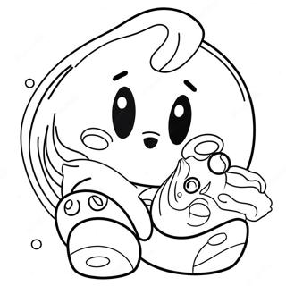 Ice Kirby Coloring Page 65140-53838