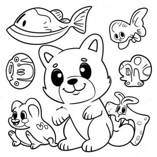 Fun 3rd Grade Animals Coloring Page 6515-5301