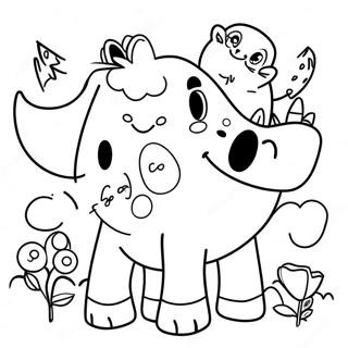 Fun 3rd Grade Animals Coloring Page 6515-5303