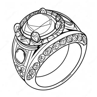 Ring Coloring Page 65160-53878