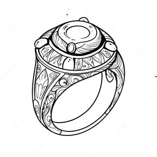 Ring Coloring Page 65160-53880