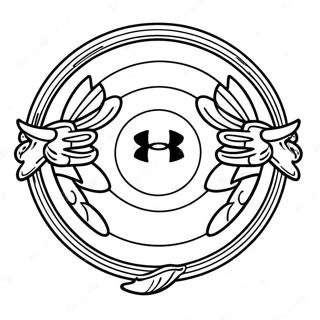 Under Armour Logo Coloring Page 65170-53852