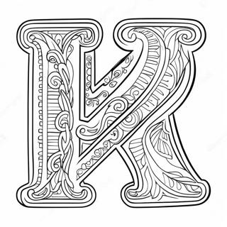 Letter H Coloring Page 651-518