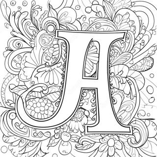 Letter H Coloring Page 651-519