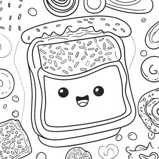 Pop Tart Coloring Page 65200-53887