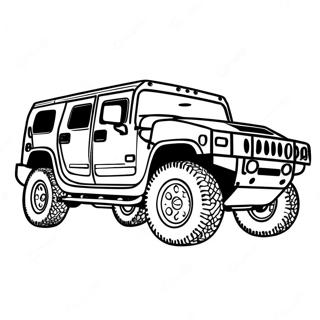 Hummer Coloring Page 65230-53910