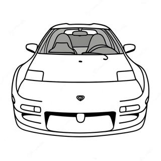 Rx7 Coloring Pages