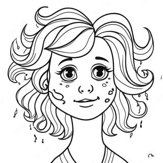 Crazy Hair Coloring Page 65290-53951