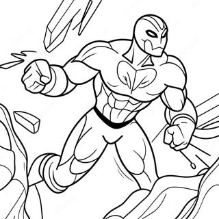 Max Steel In Action Coloring Page 65311-53967