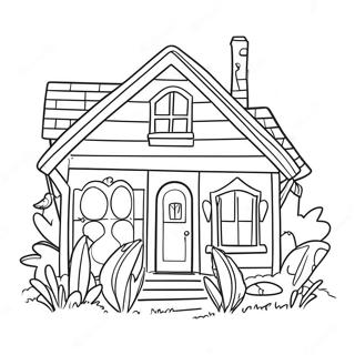 Home Sweet Home Coloring Page 65350-54012