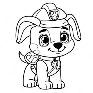 Tracker Paw Patrol Coloring Page 65370-54019