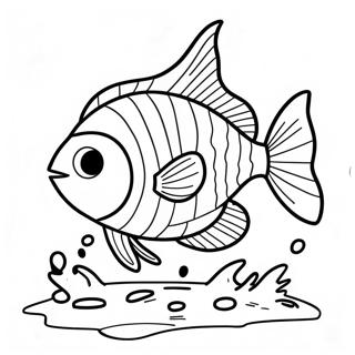 Fortnite Fishy Coloring Pages