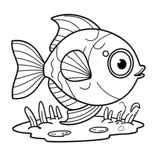 Fortnite Fishy Character Coloring Page 65430-54079