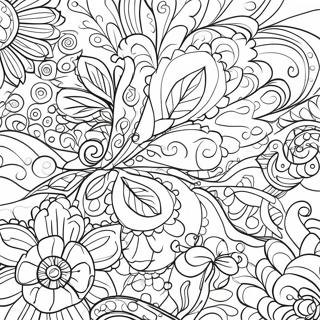 Luxurious Velvet Fabric Coloring Page 6545-5326