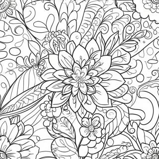 Luxurious Velvet Fabric Coloring Page 6545-5328