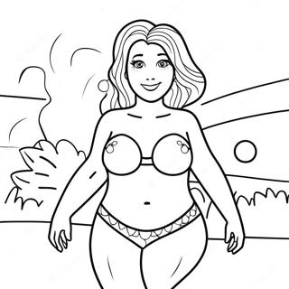 Body Positivity Coloring Page 65460-54090