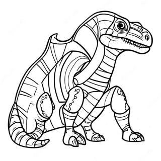 Scorpius Rex Coloring Pages