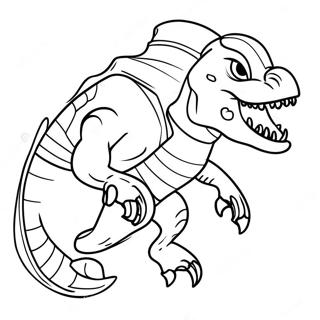 Scorpius Rex Roaring Coloring Page 65471-54094