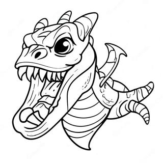 Scorpius Rex Roaring Coloring Page 65471-54095