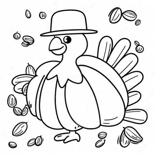 Thanksgiving Math Workpages Coloring Page 65480-54106