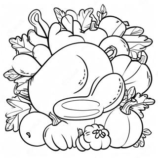 Thanksgiving Themed Math Challenge Coloring Page 65481-54111