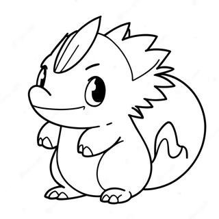 Cyndaquil Coloring Page 65500-54159