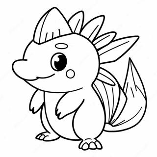 Cyndaquil Coloring Page 65500-54160