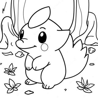 Cyndaquil Coloring Pages