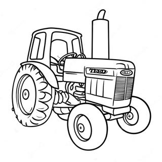 Tractor Ted Coloring Page 65510-54126