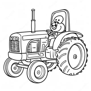 Tractor Ted Coloring Page 65510-54127