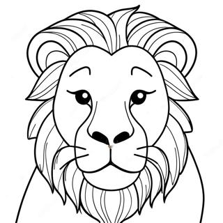 Alex The Lion Coloring Page 65530-54151