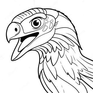 Raptors Coloring Page 65550-54180