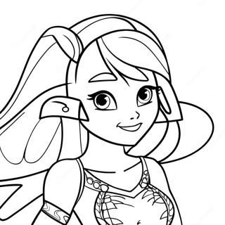 Winx Club Musa Coloring Page 65600-54202